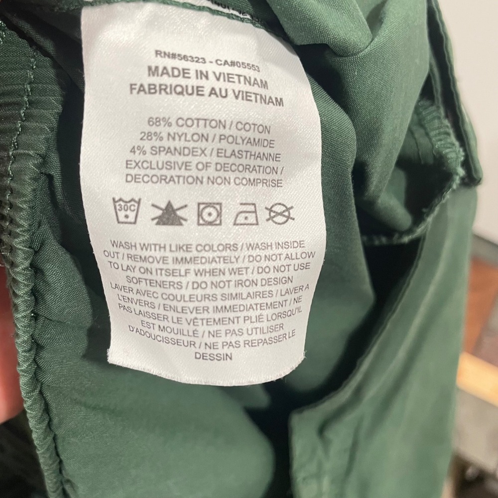 Nike Sportswear Men Green Cargo Pants FV4969-323 Medium Utility Baggy Wide Leg - Picture 9 of 10